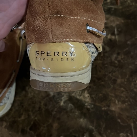 SPERRY Top slider boots 8.5 Great warm boots suede. MN89 - Picture 6 of 7